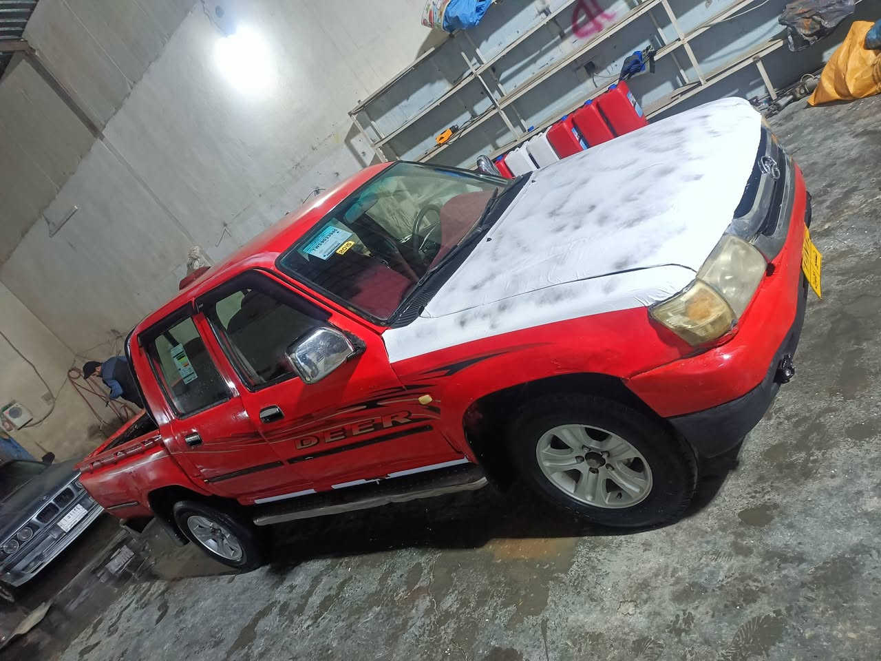 .
سيعرى خوار هه موو بازار تكايه به رێز موشته رى نيت 
ماله كه م رامه گره سه رت و سه رم مه يشينه 
نرخى ته نها (35)وه ره قه و معامله كى كم له سورانم
پيكاب دێر موديل 2009مكينه به خاخ ناسور مرغوب
منفيست ته سديق به شه رتى گێرو مكينه اكسل وةرگةراو
سه قفى بێ بوياغه وةرگةراو بةشةرته جام كارةباية 
سياره كى جوان و بێ مسروفه مالى كاسبيه لةخواربازاريشه
***********فايبه ر واتساب له سه ره
