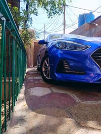 شباب سوناتا 2018 وارد أمريكي ٢٤٠٠ باسمي رقم بغداد هزه سنويه حديده سيار...