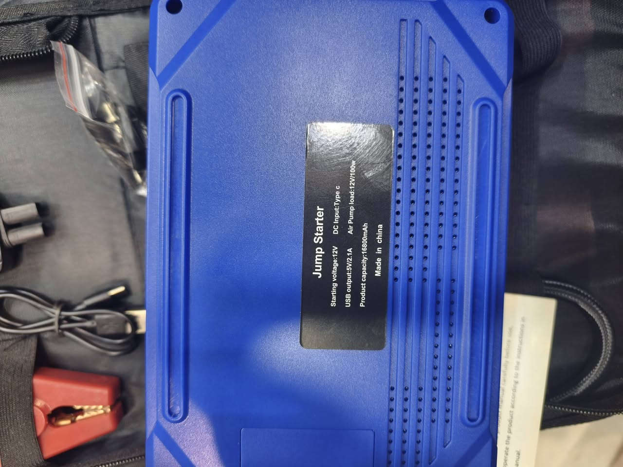 جطل و باور بانك و كومبريسر و لايت
اصلي
جديد ما مستخدم 
85 الف مع توصيل.


**إذا كنت صاحب هذا الإعلان وتريد حذفه لأي سبب، رجاءا أرسل رسالة إلى الدعم الفني**