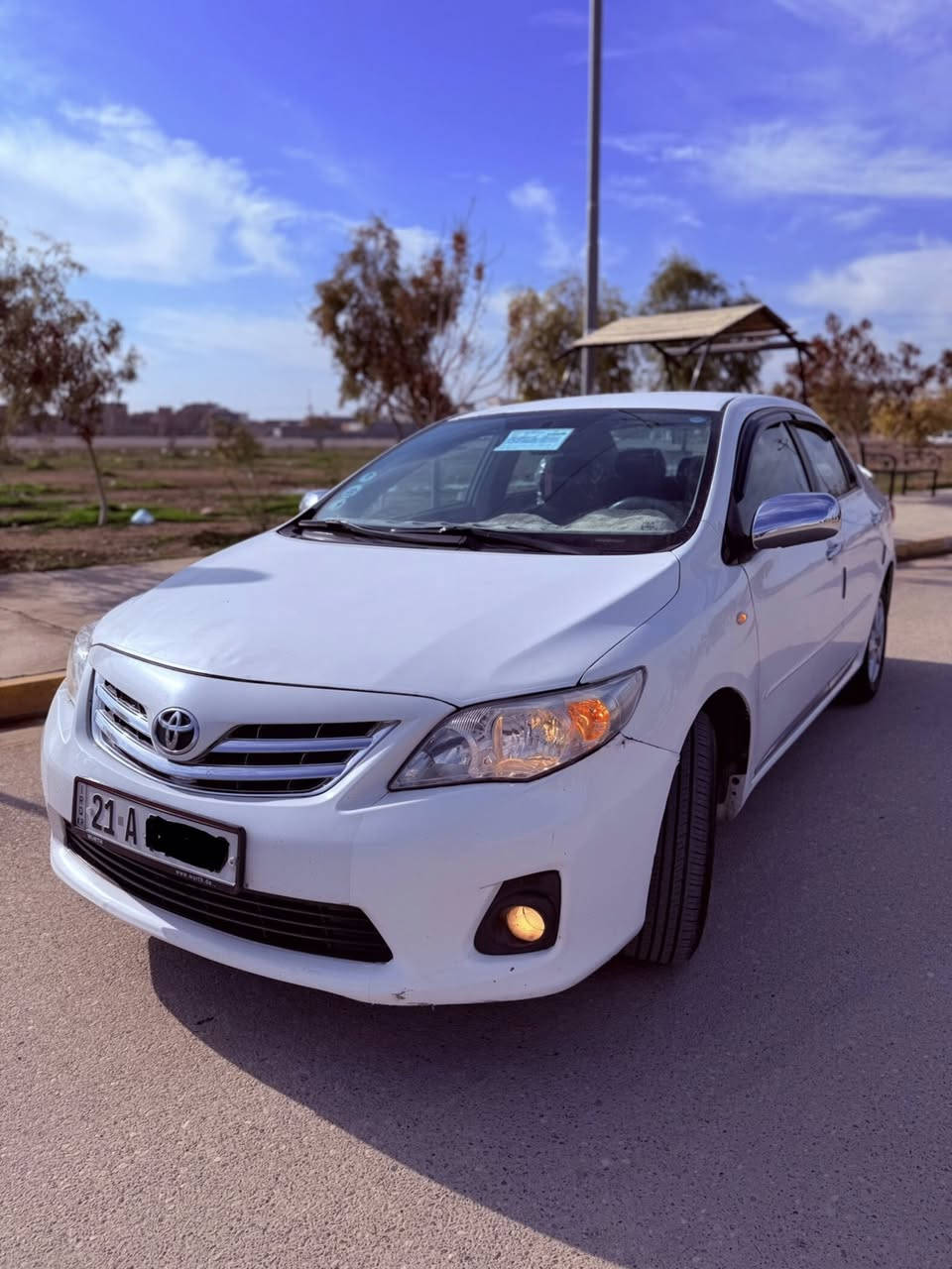 كرولا 2008 خليجي 
بيها مكانات صبغ ابيع صبغ عام بدون دواخل بدون ضربه (مال تشليع الصبغ)

مكينه 1600 مامفتوح شرط كير اتوماتيك 

رقم سليمانيه انكليزي 

السيارة جاهزة وكامله مابيها دينار مصرف 

السعر 92 ورقه 

مكاني بعشيقه 
***********
***********
