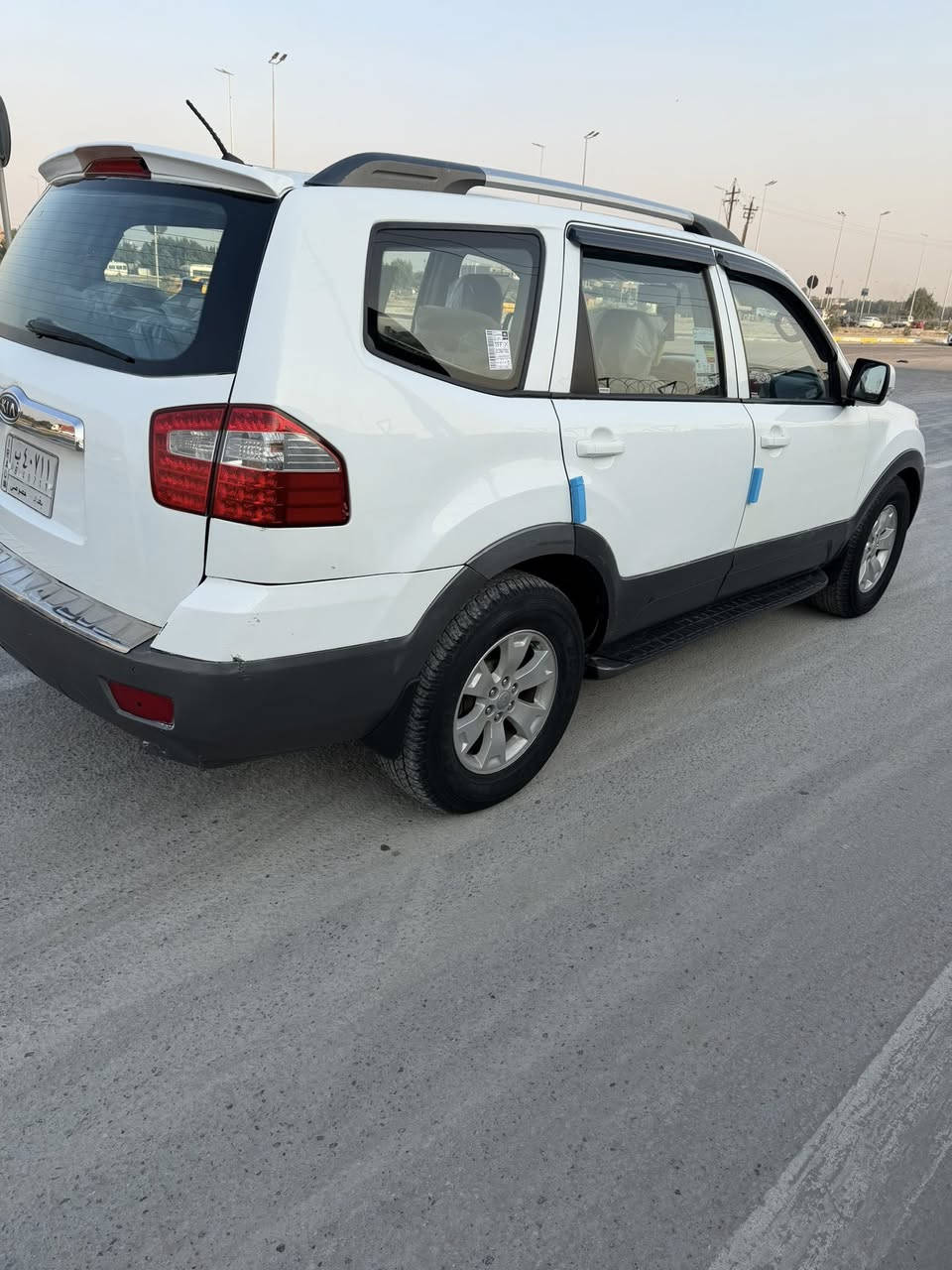 السلام عليكم عندي كيا موهافي لبيع موديل 2012 رقم بغداد مشروع وطني تحويل مباشر سنوية 28 سيارة بيها جفية ع جهة يسرة ومصلحة سيارة جاهزة كير مكينة تبريد منظومة غاز يعني غاز وبانزين السعر 100 وبيها مجال قليل موبايل *********** بغداد الآمين
