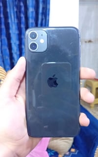 ايفون 11 عادي ذاكرة 128 بطارية 82 مامعلاية نموذج M الجهاز مامفتوح مكفو...
