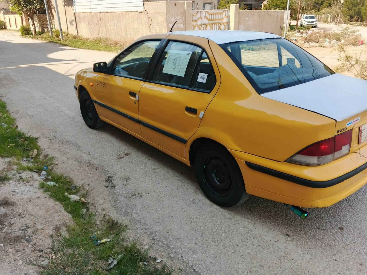 سلام  عليكم سمند موديل 2010رقم بغداد كير مكينه مكفولات حداديه جديده كهربات شغاله مكفوله من ضربه تبريد مايشتغل سعر 28مكان بابل الحصوه حي شهداء رقم ***********
