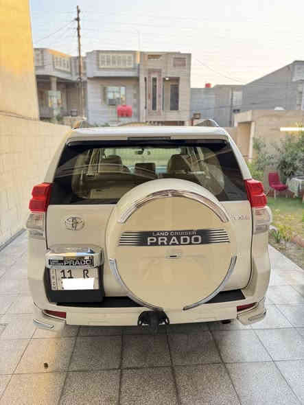 السلام عليكم 
للبيع برادو 2013 خليجي دبل تانكي كويتي السياره كفاله من الصبغ والتبديل بيها مكانين بارد فقط ماشيه 110الف كيلو 
 السياره 6سلندر 4000
السياره رقم بغداد الانكليزي باسمي  مواصفات فول 
السياره كلش جديده تخم تاير جديد حداديه لايت زنون 

السعر 288$ بيها مجال بسيط للشراي 

مكاني بغداد حي الجهاد 
 ***********
