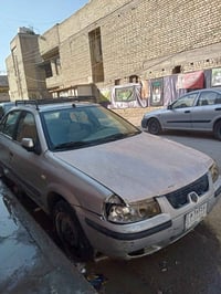 سمند ٢٠١٢ سياره مكينه جديده وتشتغل عوزها بس بس قائد فبت بم شد وشغل ابي...