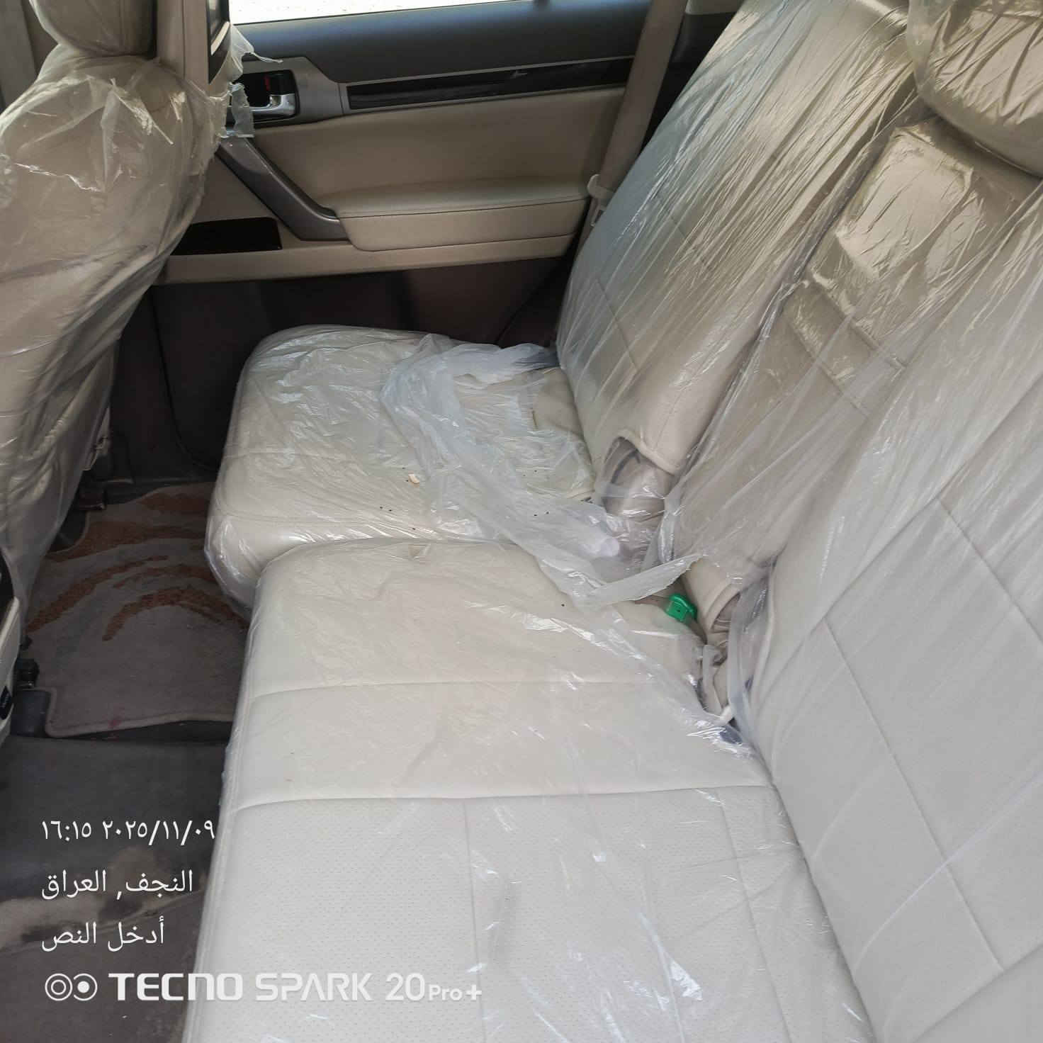 السلام عليكم
لللبيع لكزز GX460 
موديل 2014بريم اصل باب اول
ماشية 190 الف حقيقي اصل 
 سيارة على ايد وحدة فقط
مكفولة من صبغ تبديل و بارد و شخوط ورصعات كفالة حتة 
رقم بغداد بسمي هزة فحص جديد 
***********
مواصفات 
جكات 
شاشات 3 بلاديات
رادار امامي + جانبي
كشنات حار + بارد + ثنين كراسي كهرباء
كشن سايق خزن مموري
اربع كامرات 360 
ستيرن كهرباء خزن + ستيرن تدفىء
اتو بارك تصفط وحدهي
13 سماعة + دمام 
كشنات خلفية كهرباء 
تشغيل عن بعد 
فتحة بل سقف
ريموند شاشات 
بصمات اثنين مع كودات 
اعلى مواصفات بل لكزز فول للاخير 1/1
مكان سيارة النجف الاشرف
