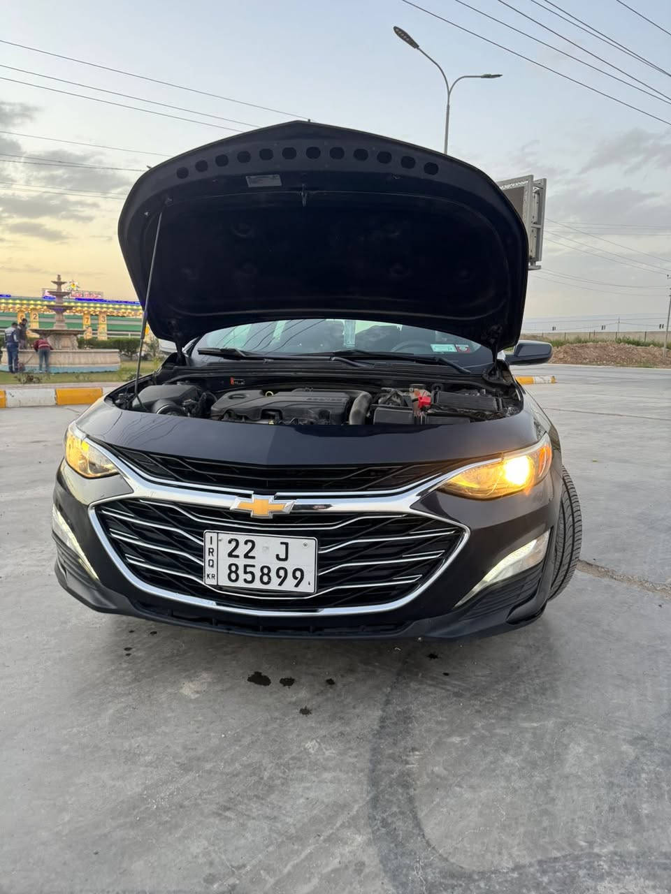 السلام عليكم  ماليبو موديل 2022
السعر (١٥٥) ورقة
فول مواصفات (LT)
عدد المسافة (34) M 
حادث السيارة 
جاملغ امامي وجاملغ خلقي قبغ الجنطة 
ايربالك سترين وبردة وراجع سستم كامل  
للاستفسار .***********
