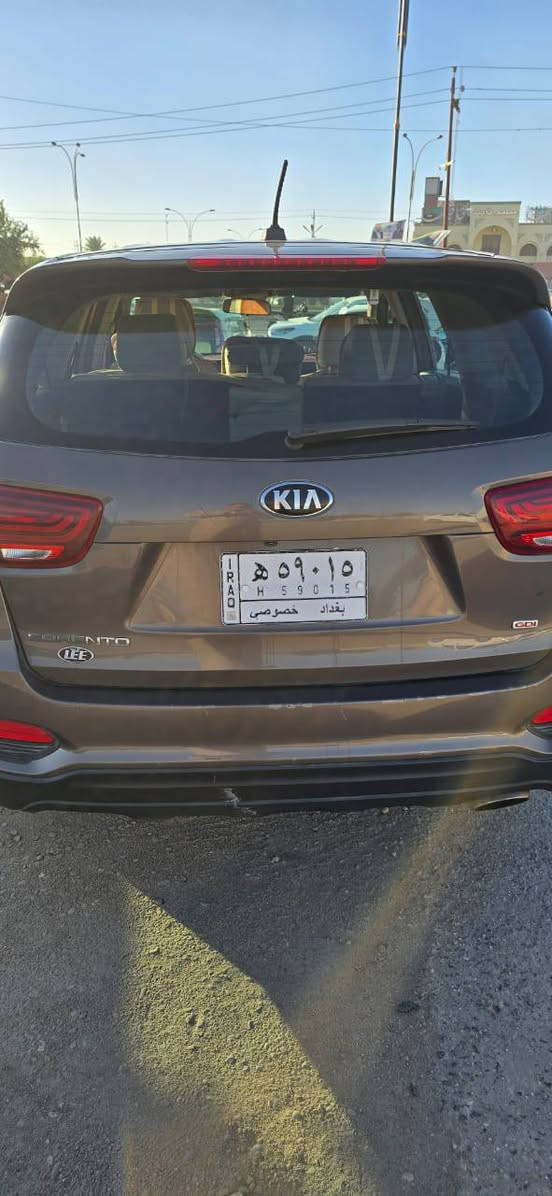 كيا سورنتو
مكلف بالنشر 
2019 
وارد امريكي 2400cc
حادثها فقط بنيد صبغ دون بارد او فتح او دواخل 
ماشية 84 الف مايل 
دون اي نواقص 
العنوان بابل الكفل 
السعر 175
‭0770 602 6670
