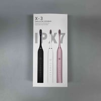 فرشاة أسنان كهربائية • مقاوم ماء IPX7 • ٣ ألوان