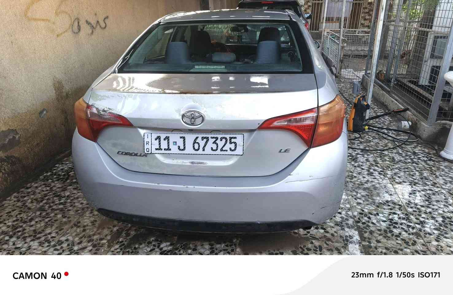 السلام عليكم كورلا موديل ١٩خصوصي باسمي بغداد ماشيه ٤٤ ألف حادثه تبديل حوض  رقمي *********** مكاني بغداد سعره ١١٠
