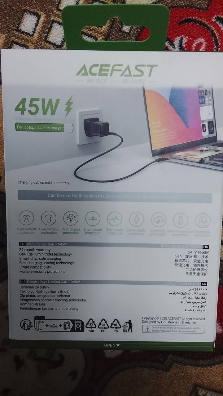 السلام عليكم...أيفون ١٧ برو ماكس ذاكره ٢٥٦ برتقالي نسخة الشرق الاوسط سيم كارت جديد لوك ممفتوح مع حافظه ولزگة شاشه وراس شحن أصلي...السعر ٢٣٢٥٠٠٠


**إذا كنت صاحب هذا الإعلان وتريد حذفه لأي سبب، رجاءا أرسل رسالة إلى الدعم الفني**