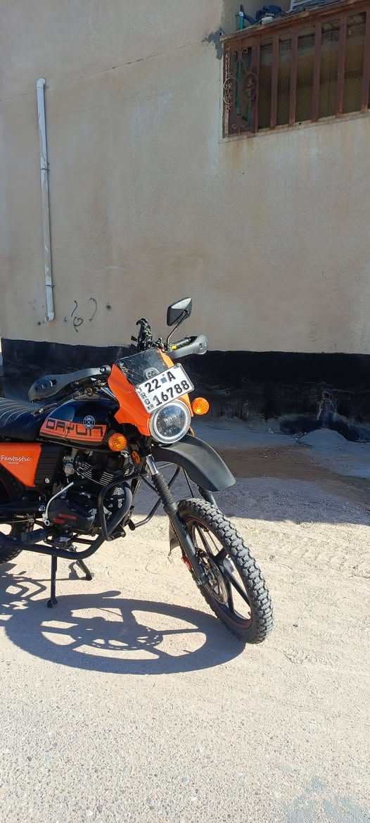 سلام عليكم 
دراجه دايوان جبلي 200cc
مكان بصره شط العرب 
***********
