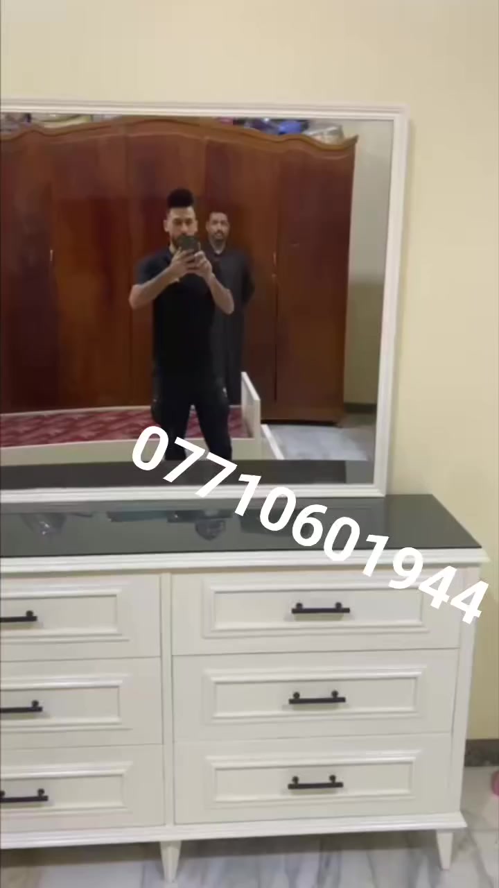 أسلام عليكم زبائنا الكرام تم تسليم غرفه نوم اطفال تتكون من جرابي عدد أثنين وكنتور سته ملحق مع ميزتواليت الون كريمي حسب طلب الأخ أبو أحمد في محافظة الناصرية اي استفسار راسلونه على الخاص او تصال على الواتساب


**إذا كنت صاحب هذا الإعلان وتريد حذفه لأي سبب، رجاءا أرسل رسالة إلى الدعم الفني**