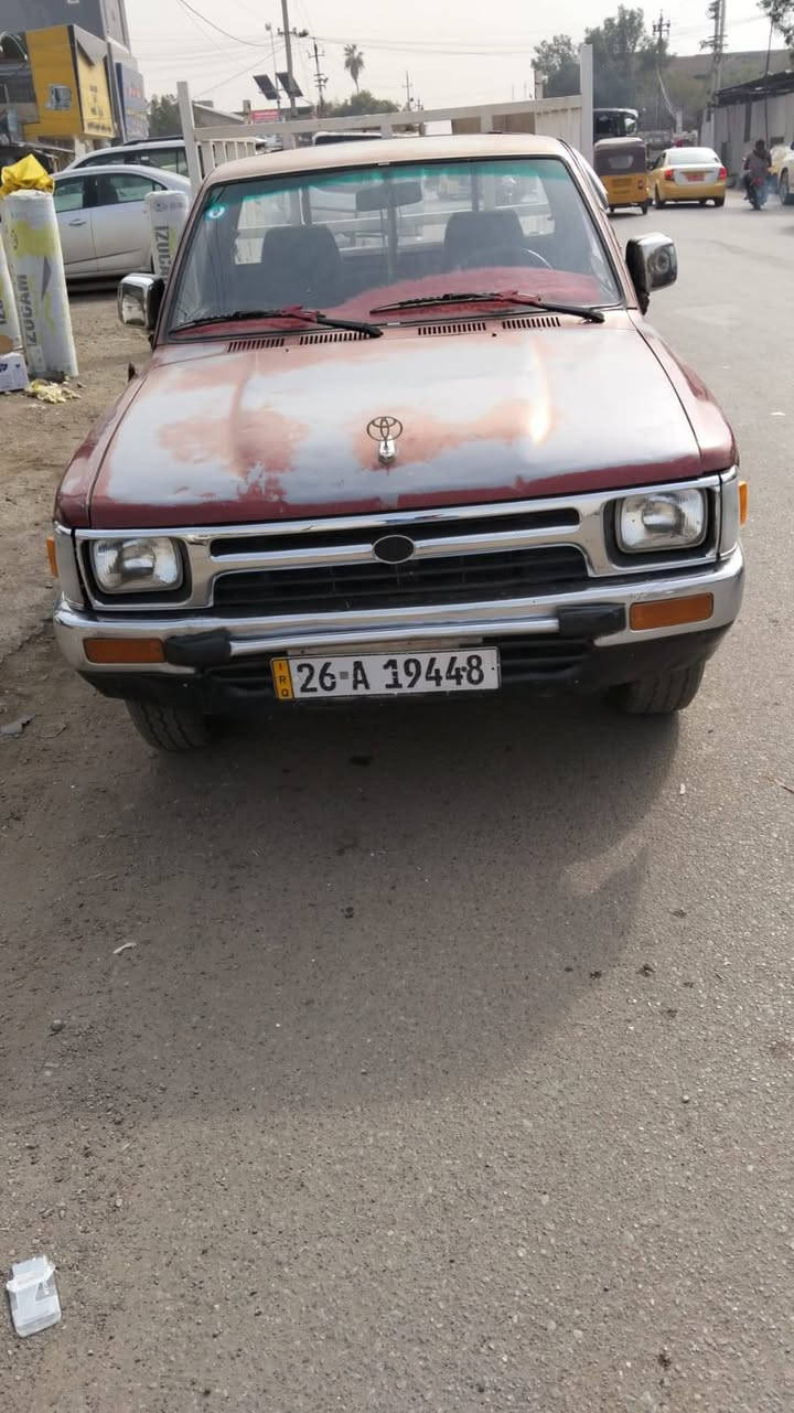 سلام عليكم تيوتا موديل 90 رقم صلاح الدين تخم تاير سياره بلاديه لا صبغ ولا سمكره تو واي محرك كير شاصي مكفولات مكان بغداد رقم *********** سعر 50
