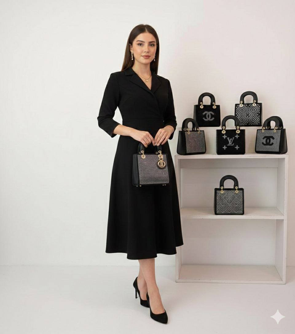 لكل من تبحث عن قطعة تكمل أناقتها وتخطف الأنظار، وفرنا لكم هذه الحقيبة المخملية الراقية المرصعة بحبيبات الستراس اللامعة. تصميم يجمع بين الكلاسيكية والعصرية، مثالية للمناسبات ولإضافة لمسة ملكية على إطلالتك.
تفاصيل المنتج:
💎 الخامة: مخمل فاخر مع ترصيع يدوي متقن.
📏 الحجم: عملي ومناسب لحمل أساسياتك بأناقة.
👜 اليد: تصميم مريح ومتين بلون أسود متناسق.
السعر المفاجأة: 5,000 دينار فقط! 💥
(نعم، السعر حقيقي والكمية محدودة جداً!)
طريقة الحجز:
للحجز والاستفسار، يرجى مراسلة الصفحة مباشرة عبر الخاص 📥
أو ترك تعليق بكلمة "تم" وسنقوم بالتواصل معكِ فوراً.
خدمة التوصيل:
🚗 متوفر توصيل سريع لكافة محافظات العراق.
أزياء أوزليم.. حيث تلتقي الأناقة بالأسعار الخيالية! 🎀


**إذا كنت صاحب هذا الإعلان وتريد حذفه لأي سبب، رجاءا أرسل رسالة إلى الدعم الفني**