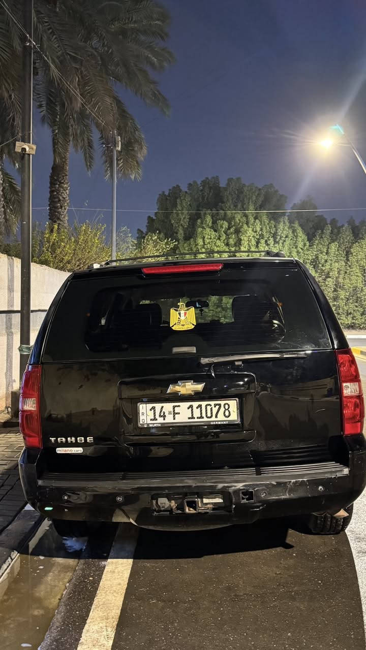 السلام عليكم تاهو موديل2008. لون اسود  ..وارد كندي مابيه حادث    نص فول LT رقم بصره كامله من جميع النواحي((كلين تايتل)) ما بيها اي نقص والسياره  مكينه وكير كفاله  تخم تاير جديد ماشيه 254108م سعرهابسيط وبيها مجال 
للتواصل على الرقم:***********
