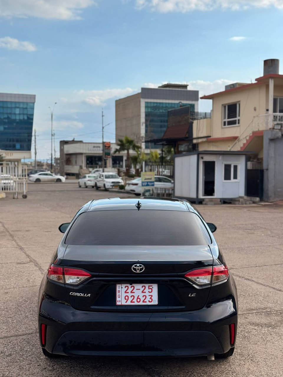 TOYOTA COROLLA 2024 LE
بجم و خلفي كبس
باب و جملغ صبغ 
بدون دواخل و شاصي 
بدون ايرباك 
سيارة بدون مصرف جاهز 
موصفات LE
شاشة 
بريك بصمة 
تبريد لمس 
لايتات LED بلادي
تحكم ستيرن 
صندوق كهربائي 
تحديد سرعة 
رادار خلفي 
رادار امامي 
سعر 138$ و مجال قليل 
***********
واتساب موجود أربيل, العراق
