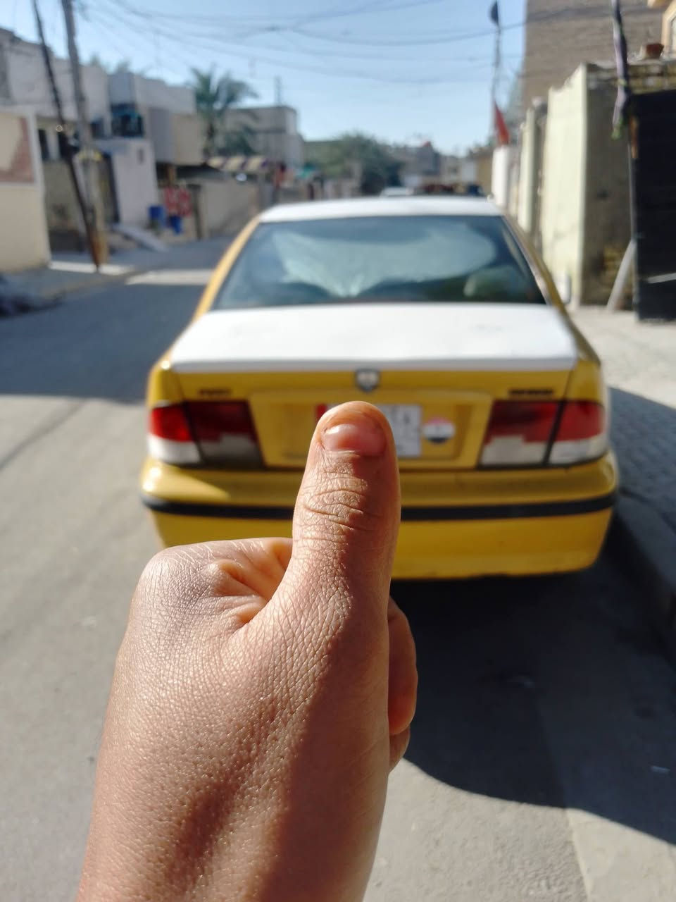 سمند ناطقه 2011
مكينه وكير مكفولات صدر جديد تخم تاير جديد 
مصفره هيئة وغرامات 
تبريد شغال سياره جاهزه كبل للشارع 
السعر 25 وبيها مجال تحويل ثاني يوم 
الرقم *********** وبي واتساب 
المكان: بغداد الشعب 
ماموجود بلفيس
