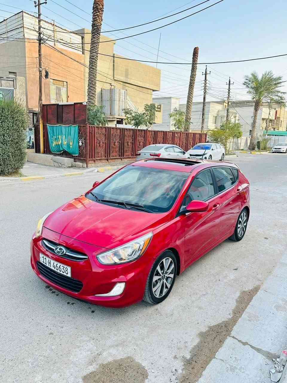 للبيع هونداي أكسنت 2016
رقم بغداد الدولي الجديد 
هزه جديده 
سنويه جديده بأسمي 
فوووول مواصفات 
العداد ((( 35 )))مايل بحالة الزيرو برغي ممفتوح بيه على وظع الشركه
سلايد رووف 
دسكات خلفي أمامي 
حساس خلفي 
سبايدر خلفي بلادي
حساس خلفي بلادي
تدفئه كشنات 
تحكمات ستيرن جهتين حاكيه أتصال بلوتوث 
نظام أيكوو تقليل الوقود 
مانع أنزلاق
ABS بريك
محرك 1600 مكفوول
كير AT مكفوول
صدر جديد جداً 
تخم تاير جديد باتري جديد 
ويل كب بلادي 
دوشمه كشنات 
أرضيه مغلفه جلدد 
سويچات عدد 2 
سبيره وعدته ممستخدمه بشرط
سياره جداً جداً جديده 
وارده من امريكا فقط دعاميه خلفيه 
جمييع الأيرباكات سليمه 
السعر  (((  110  ))) ورقه مجال بسيط جداً 
مكاني الغزاليه 
***********
