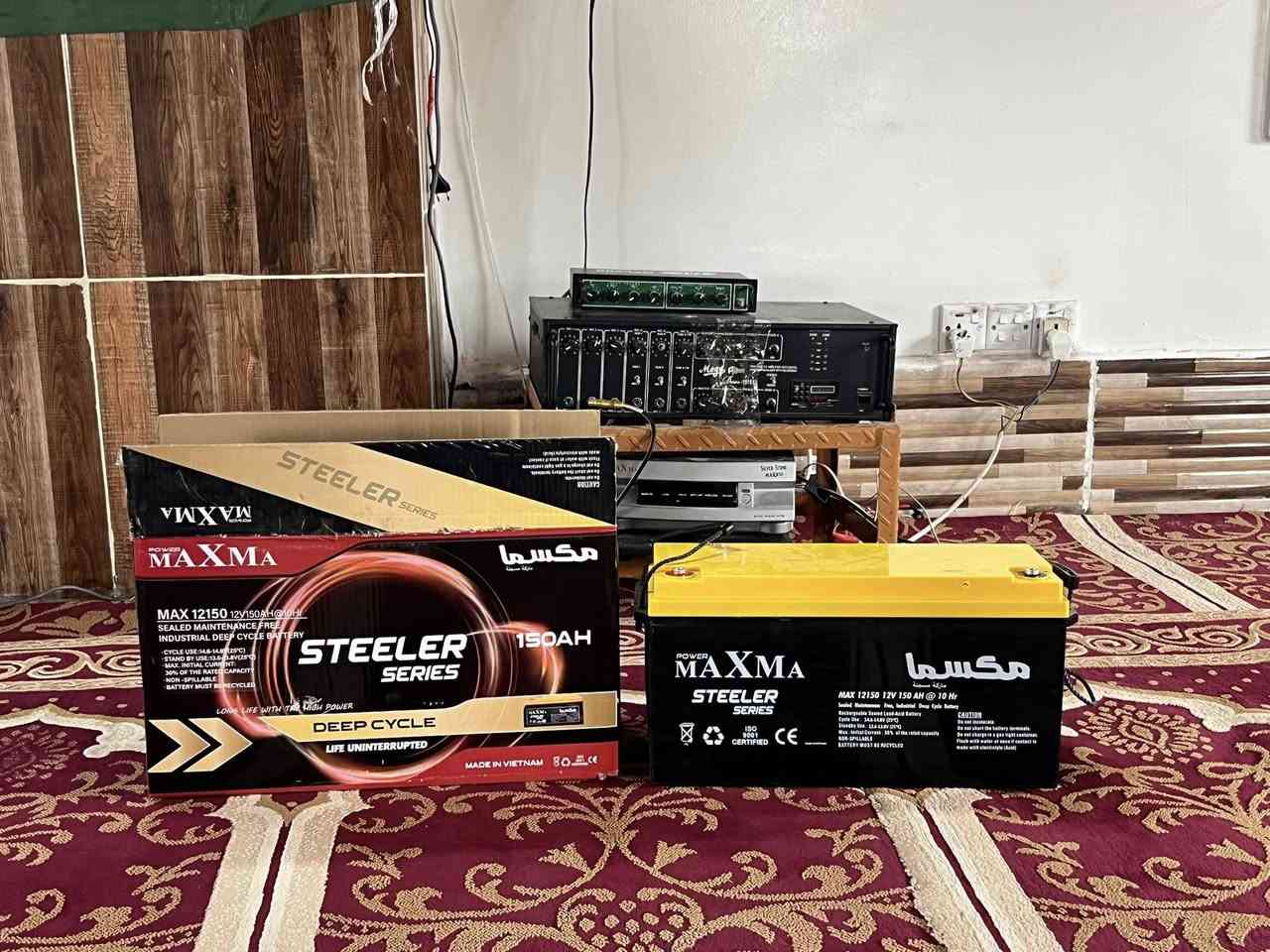 اسلام عليكم بطاريه ليثيوم  استخدام أسبوع  للمسجد كامل ملحقاته للستفسار ***********
