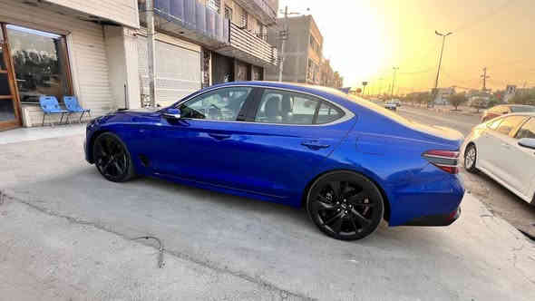 ‎السلام عليكم
‎جنسزز g70 برستيج 
‎2023 موديل
‎مكينة 4
‎2000 تيربو
‎فوول مواصفات
‎بنوراما 
‎كامرات خلفيه 
‎بصمات تشغيل وبيبان وجنطه
‎حساسات
‎رادارات امامي خلفي جانبي
‎نقطه عمياء
‎توقف ذاتي 
‎قياده ذاتيه
‎تحديد مسار 
‎اشاير بالمري
‎ترحيب بالمري
‎مري شفط واوتو 
‎ماسحات اوتو 
‎لايتات اوتو 
‎كشنات خزن وضعيتين
‎كشنات كهرباء السايق والسكن
‎اوتو بريك 
‎اوتو هولد 
‎شاشه جبيره تحكم فوول وكار بلي 
‎تشغيل عن بعد 
بدون تبديل صبغ جاملغ وجنطة وطرف البنيد فقط 
‎سياره رقم بغداد لوحات مشدوده كامله  وسنويه جديده
‎ باسمي تحويل مباشر 
‎للاستفسار 
***********
***********
