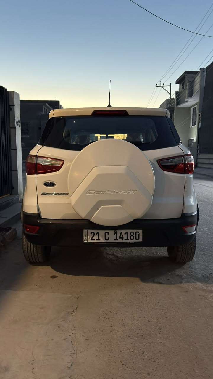 فورد ايكوسبورت استيشن نزم
موديل 2018 خليجي كلين بدون صبغ سنوية 29

محرك 1500 - 3  سلندر المرغوب، معدل صرف 3.2
صدر، أذانات وتخم تايرات جديدة وكالة القاصد، مواصفات SES السيارة مال بيت وعناية وإدامة مستمرة للمحرك وكلشي، ماشية 51 ميل يعني 83 الف كيلو (قابل للزيادة)، رقم سليمانية الجديد

 "عيبها الوحيد اللي ما امبين أصلًا آثار خياط جوة الدعامية الأمامية بمقدار ٤ سانتيم بسبب ضربة چلب أجلكم الله" (موضح بالصور)،
السيارة انظف بالحقيقة من الصور.. 

مطلوب 125/ وبيها مجال للوجوه الحلوة 

مكانها بغداد
*********** واتساب.
