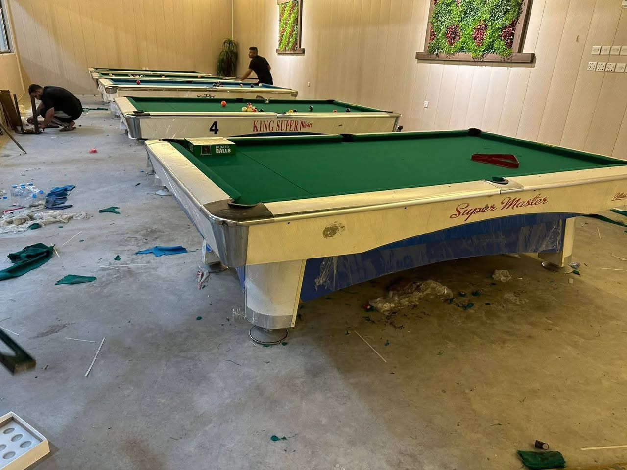 السلام عليكم
✅تم وصول وجبه من البليارد 
🎱
✅الجديد والمستخدم 
🎱
✅بأسعار تنافسية 🔥سارع الحجز 🏃
🎱
✅متوفر كل ملحقات البليارد طوبات + قماش + كيوبات كلشي متوفر 
🎱
✅متوفر كارد مختص بل صيانه ⚒️🪛🪚شرط الفحص 

والضمان       (الضماااان مفتوح جديد او مستخدم)
🎱
✅📍العنوان بغداد حافظ القاضي 
🎱
✅متوفر توصيل كافه المحفضات 
🎱
✅أي ستفسار الأتصال على الارقم 📞***********5 او 
📞
***********.       متوفر واتساب 📩 ✅

          احذرو التقليد احذرو التقليد والحسبات الوهميه❌
