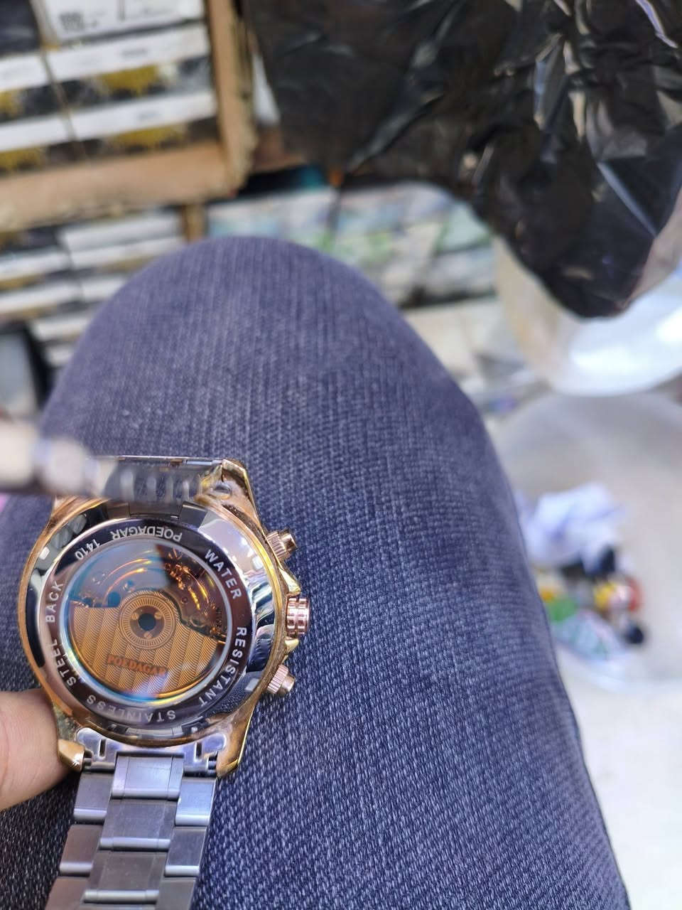 السلام عليكم ساعة بوديغار اوتو مال امزون dhl بدون علبة ملبوسة 4 مرات فقط 

مزاد اعلى سعر ابيع يوجد توصيل جميع محافظات العراق 5 الاف


**إذا كنت صاحب هذا الإعلان وتريد حذفه لأي سبب، رجاءا أرسل رسالة إلى الدعم الفني**