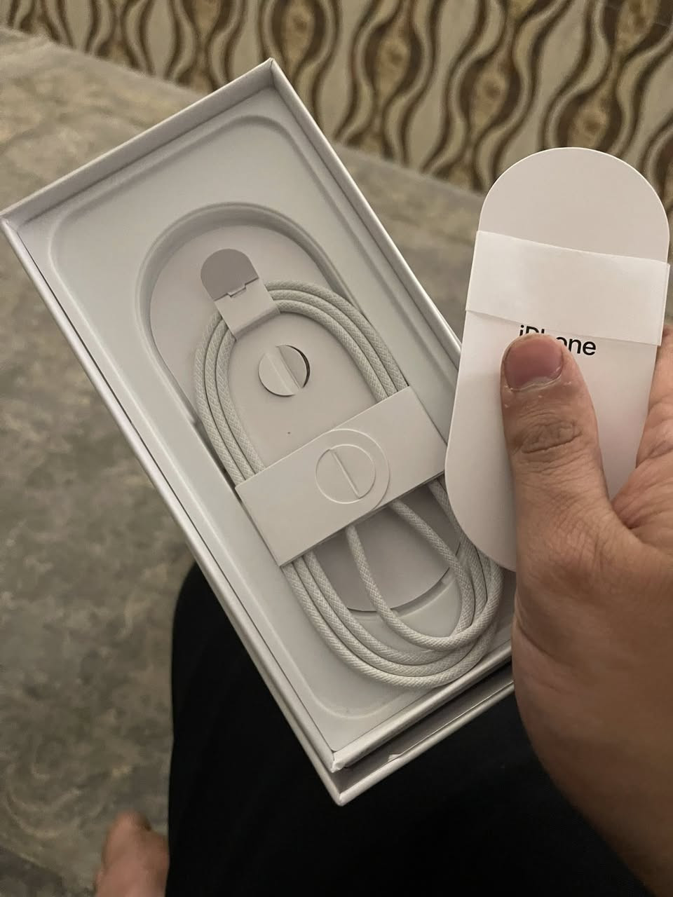 سلام عليكم ايفون 16 برو ماكس مكفول كفاله عامه جهاز نضيف بطاريه 96  ذاكره 256 كامل ملحقات السعر 1260 مكاني بغداد مدينه


**إذا كنت صاحب هذا الإعلان وتريد حذفه لأي سبب، رجاءا أرسل رسالة إلى الدعم الفني**