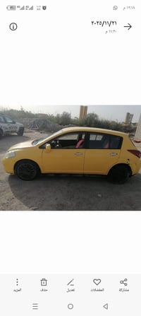نيسان فيرسا رقم ذيقارمداور مكينه وكير البلاد الموديل 2009السعر33الرقم0...