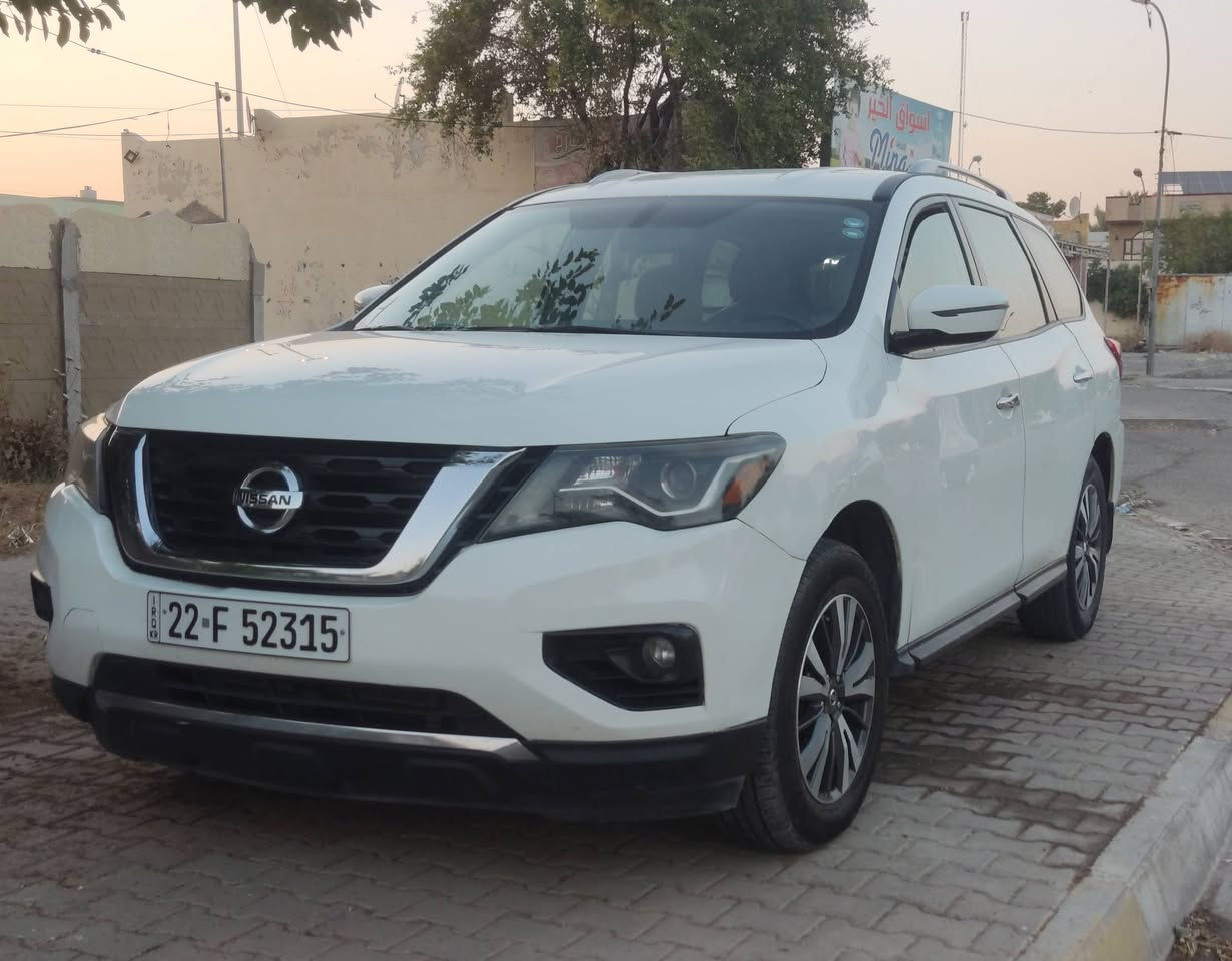 نيسان باثفندر للبيع 2017
مواصفات sv
ماشيه 235Km
الضرر قطعتين
محرك 3500 
كير ومحرك مكفول 
7 راكب 
بصمه ابواب 
بصمه تشغير 
تشغيل عن بعد 
4 حساسات خلفيه 
كرسي السائق كهرباء
-------
السعر 150
للتواصل ***********
