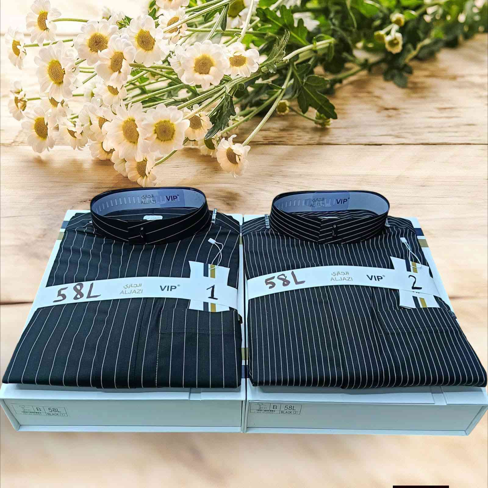 الــــســـعـــر الــــنــهـــائــي﴿ 25,000 ﴾ الف فقط
ــــــــــــــــــــــــــــــــــــــــــــــــــــــــــــــــ
دشــداشــة الــعــمــاري دومــاً فــي الــقــمــة🥇
ـــــــــــــــــــــــــــــــــــــــــــــــــــــــــــــــ
🟥عـــــــــرض خــــــاص🔥🔥🔥🟥
،،،،،،،،،،،،،،،،،،،،،،،،،،، 
🛑ثوب الجازي 🔝
♦نوع القماش ياباني 🇯🇵
♦ياخه فصال سعودي 🇸🇦
♦مخطط سحاب دفن الردن فلات ♣
♦متوفر بستة اشكال 🔥
♦القياسات: 
الطول/56_58_60_62
العرض/XS _S _M _L_ XL _XXL
ـــــــــــــــــــــــــــــــــــــــــــــــــــــــــــــــ 
◻️ تـــنـــويـــه ◻️
تعلن دشداشة العماري عن توفر خدمة توصيل داخل قضاء حديثة 🚕/
مركز قضاء حديثة 2,000 الف دينار 
ناحية بروانة3,000 الف دينار 
ناحية حقلانية 3,000 الف دينار 
سد حديثة 3,000 الف دينار 
مجمع كيثري (k_3) 5,000 الف دينار 
قرية الخفاجية 5,000 الف دينار 
للأتصال أو الأستفسار مراسلة الرقم الاتي واتساب حصراً/ *********** 
ـــــــــــــــــــــــــــــــــــــــــــــــــــــــــــــــــــــ 
◻️ عنوان المحل الأنبار حديثة شارع الحي 
العسكري ملاصق محلات ابو حسين فاهلاً و سهلاً بكم في دشداشة العماري♠ 
ــــــــــــــــــــــــــــــــــــــــــــــــــــــــــــــ 
الفيسبوك دشداشة العماري 
الانستا k__1974s
التيك توك 1974k_s
