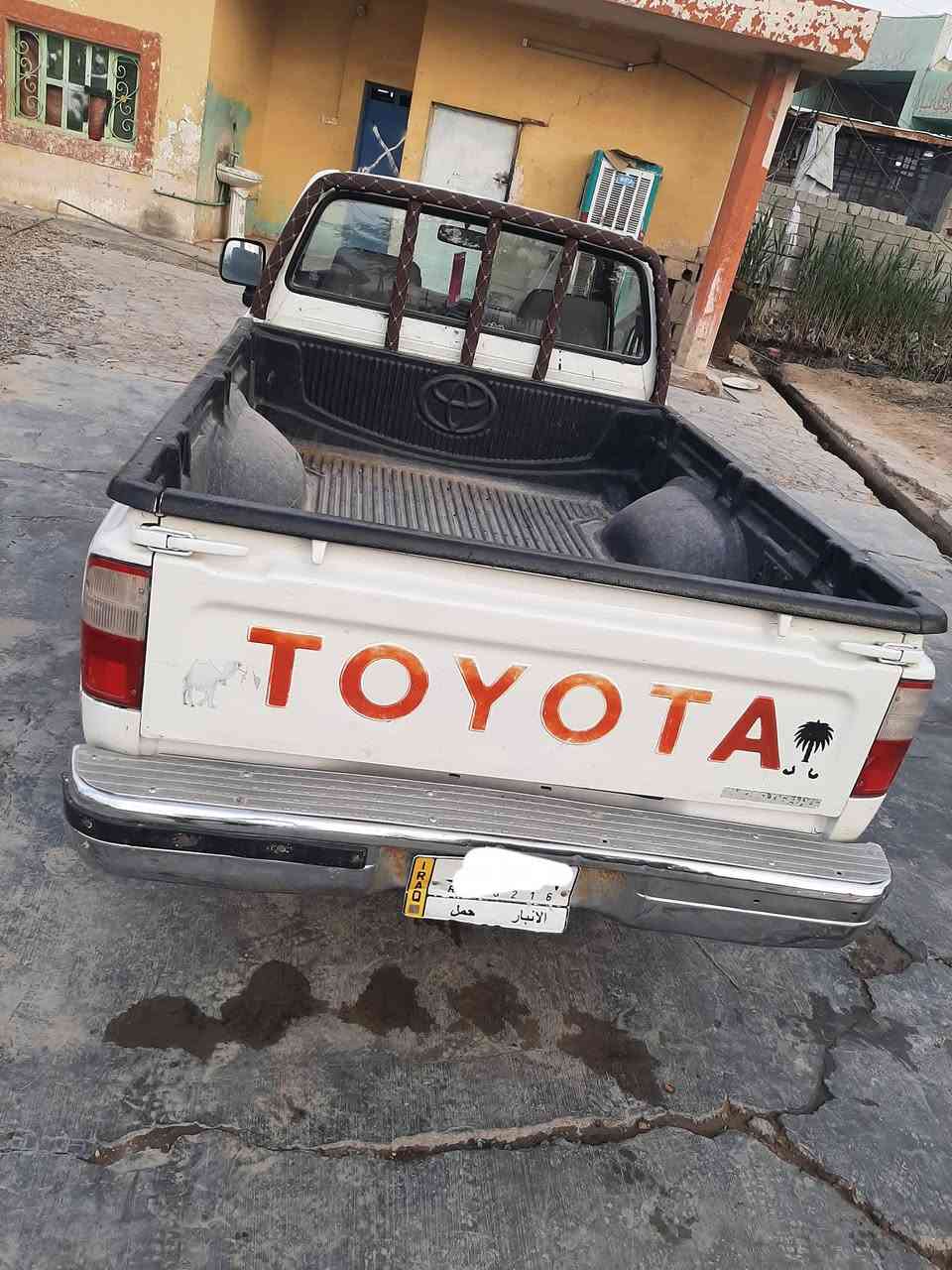 ياالله السلام عليكم للبيع
تيوتا هايلوكس ٢٠٠٣جمره تك قماره رقم انبار مشروع وطني 
كير ومحرك وشاصي وصدر كلها بشرط وعل فحص

مكفوله من الصبغ والبارد والضربه شرط السونار...
كهربائيات كلها شغاله مابيها اي نقص ....
دوشمه كشنات+ارضيه جلد شغل درجه اولى.......
تخم تاير جديد +....
باور وجعمقه مبدلهن جديد.....
سياره حلوه شرط الفحص من كل النواحي ......
السعر ١٠٠ورقه وبيها مجال للطيبين...مكان السياره الفلوجه الصقلاويه......
***********
***********
