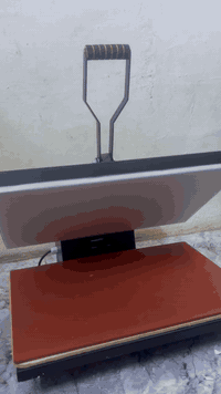 مكبس حراري جديد غير مستخدم شرط الفحص  يفيد الخياطة للطبعات ستراس حراري...