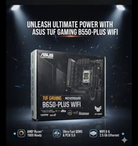 ASUS TUF Gaming B650-PLUS WIFI – المواصفات هذه اللوحة الأم موجهة للألع...