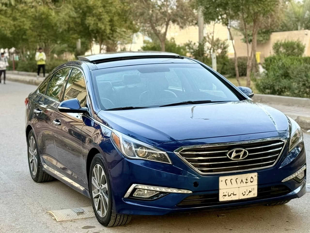 السلام عليكم
سوناته موديل 2015 

وارد كندي 

سياره رقم سليمانيه 

سياره بسم شخص كردي تحويل او وكاله 

سياره فول موصفات سبورت  

محرك 2400 محرك مكفول مامفتوح

كرسي 🪑 تدفئة تبريد 

كرسي 🪑 كهربائي ⚡️ 

داخل جلد 

سياره حادثه بنيد وبل جنطه كلير 

لغد شاصي مكفوله من اي شي 

بصمه 

‏بانوراما  

دبل كزوز

قطعتين تبريد  تبريد لمس 

اشايربل مري 

يده نيكل 

لسعر 118 وبيه مجال بسيط 

رقم تليفون ☎️ ***********
