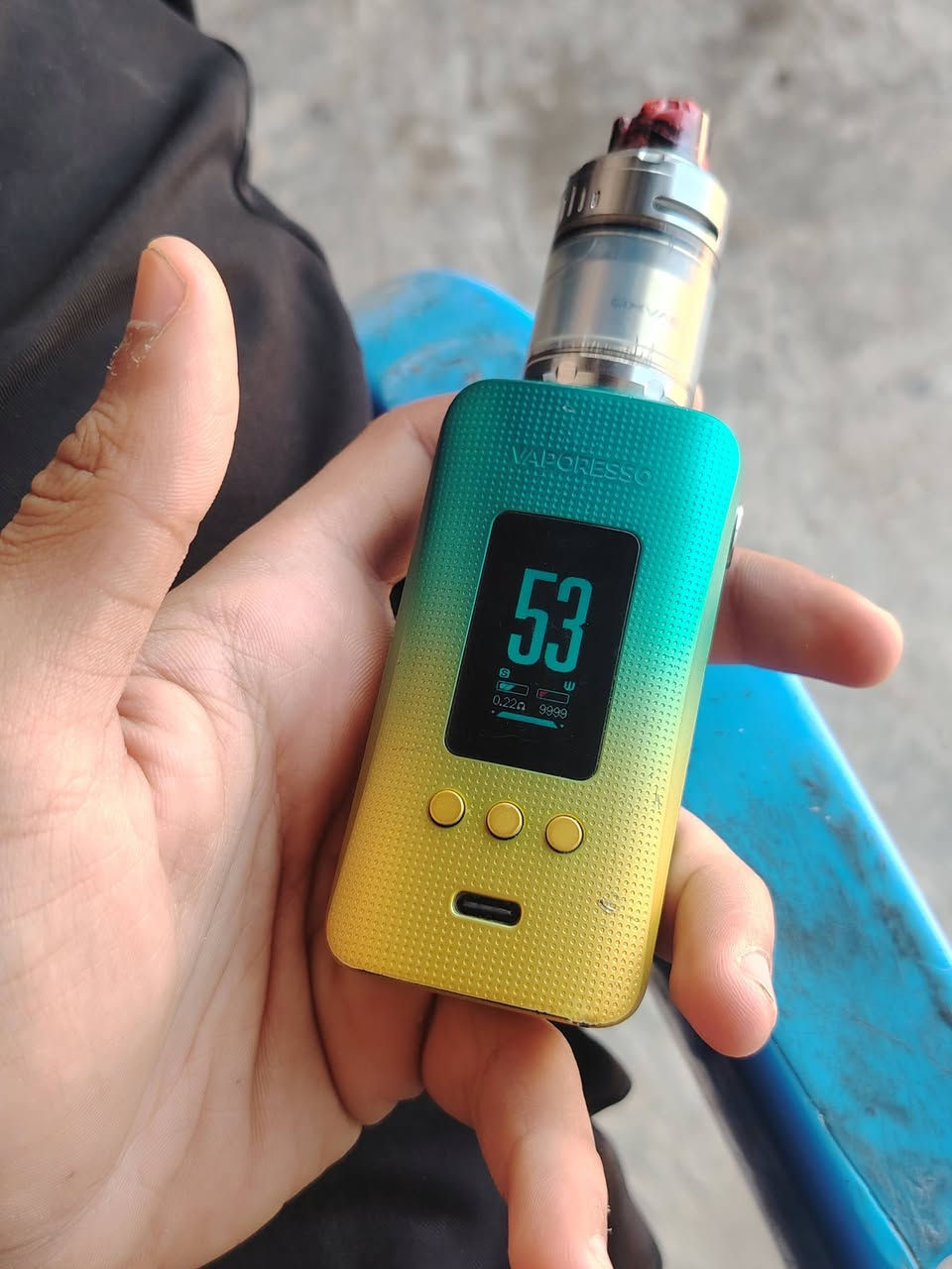 VAPORESSOنركيله
للبيع مو سحبات  ... تتبدل معسل سعرهه ١٠٠الف 

اريد ابيعه كسر ب ٥٠ألف وبيها مجال
انواعه التنفس حار/ بارد/ دافي(متوسط)


**إذا كنت صاحب هذا الإعلان وتريد حذفه لأي سبب، رجاءا أرسل رسالة إلى الدعم الفني**