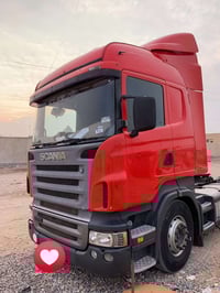 سكانيا 2005 راس وعربانه تخم تاير مكينه كير شاصي مكفول سنويه ل28 شرط مد...