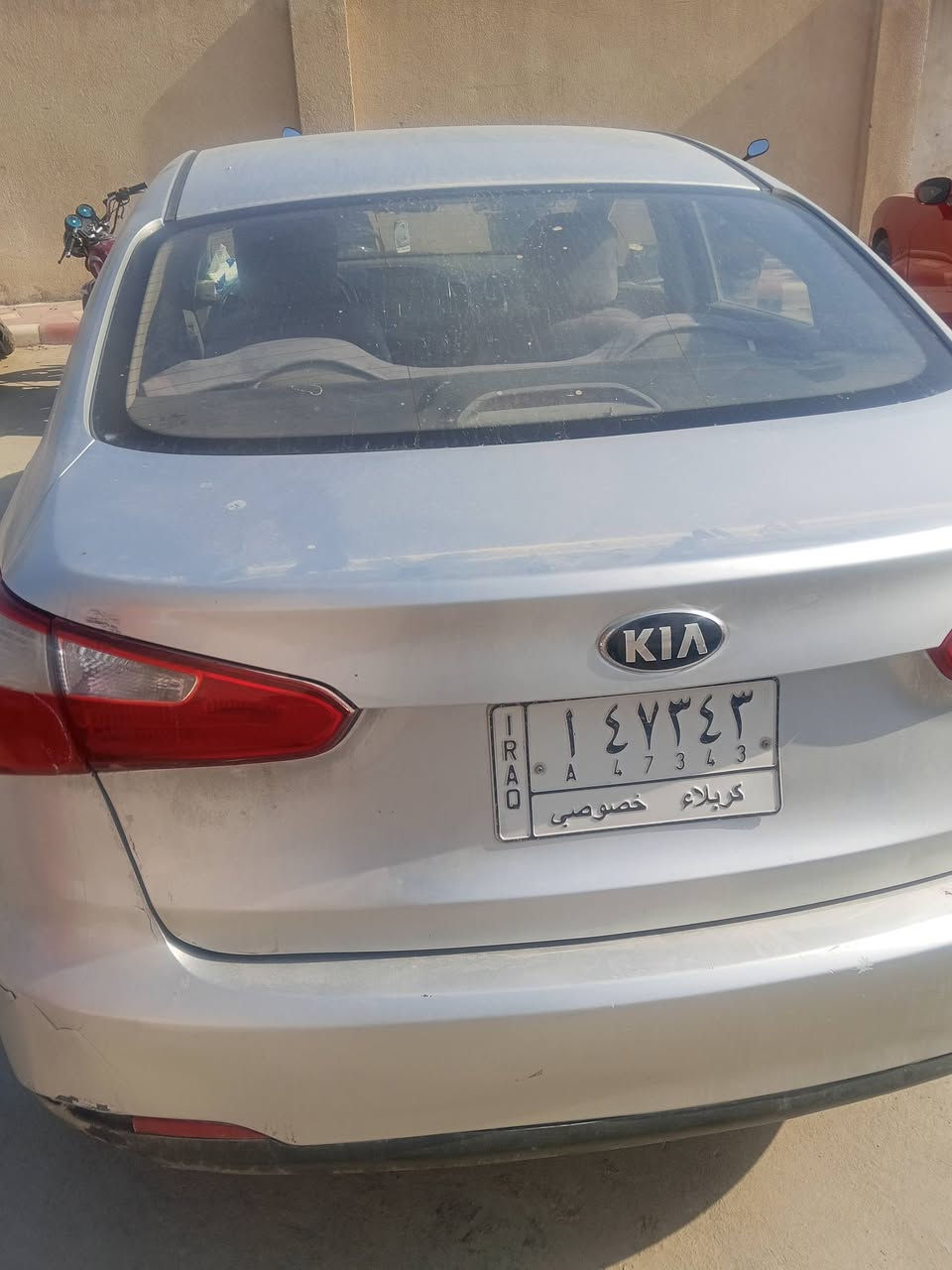 سراتو موديل 14رقم كربلاء سنوي 27 بيه رشات صبغ محرك كيرنظفات سياره جاهزه السعر 110بيه مجال ***********
