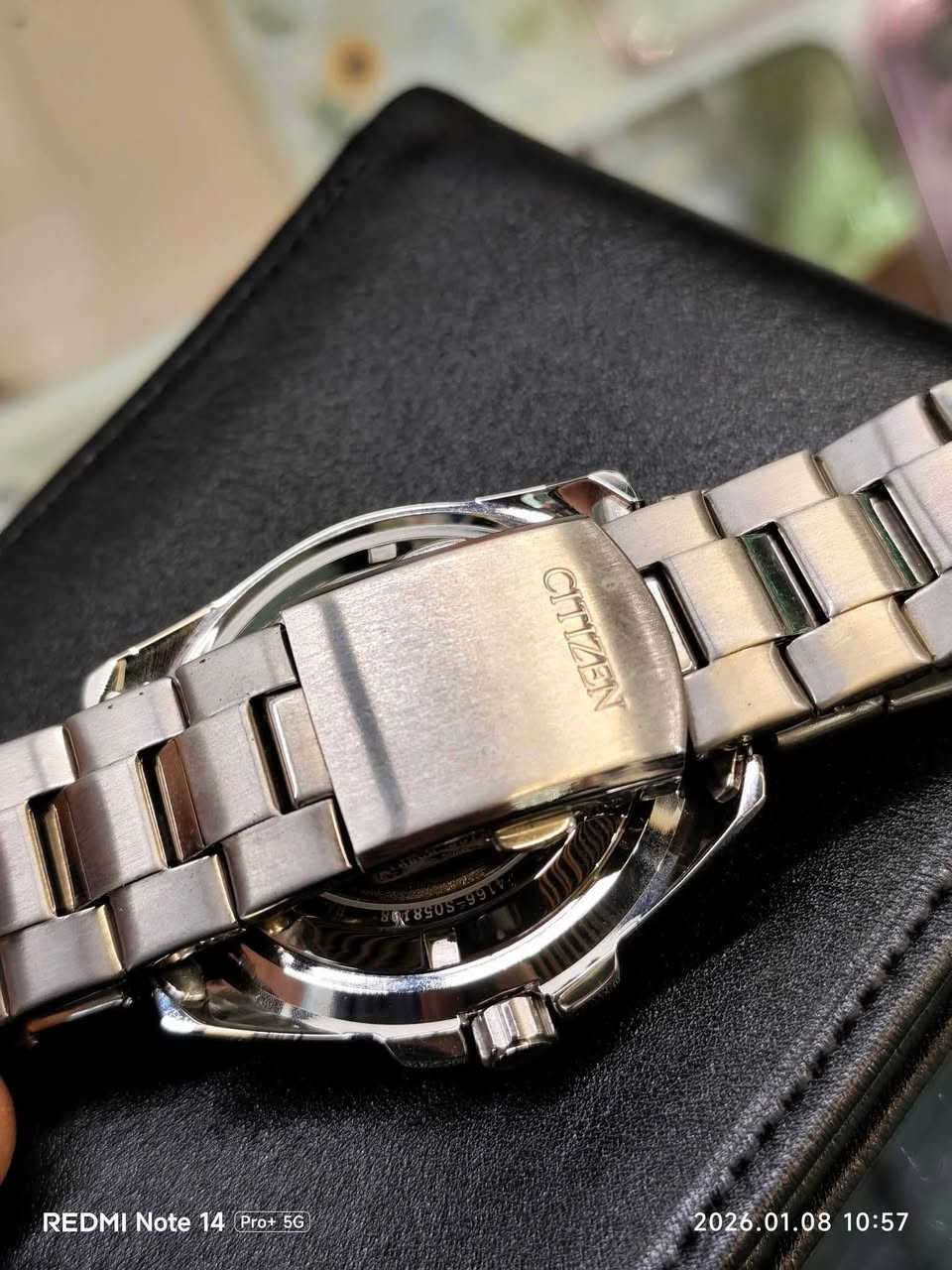 ساعة(ستیزن) اوتوماتیك
ماکینة مایوتا یابانی 21 حجر

نافذة للعرض التاريخ

 جدید مامستعمل

قطر 42ملم 

السعر 200$ دولار

مکان/السلیمانیە

یوجد توصیل.


**إذا كنت صاحب هذا الإعلان وتريد حذفه لأي سبب، رجاءا أرسل رسالة إلى الدعم الفني**