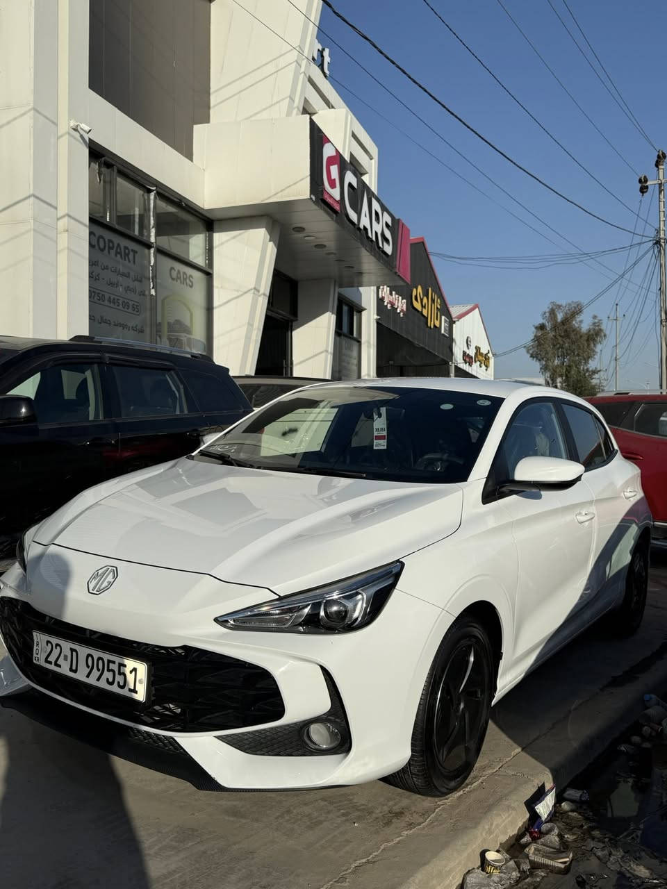 MG3  لبيع
2024
كلين تايتل
ماشي ٢٤ km
صفر شركه ضمان 
شرط الرصعه ول صبغ ول تعديل 
سعر ٩٨ ورقه 
مكان سياره كركوك 
***********
