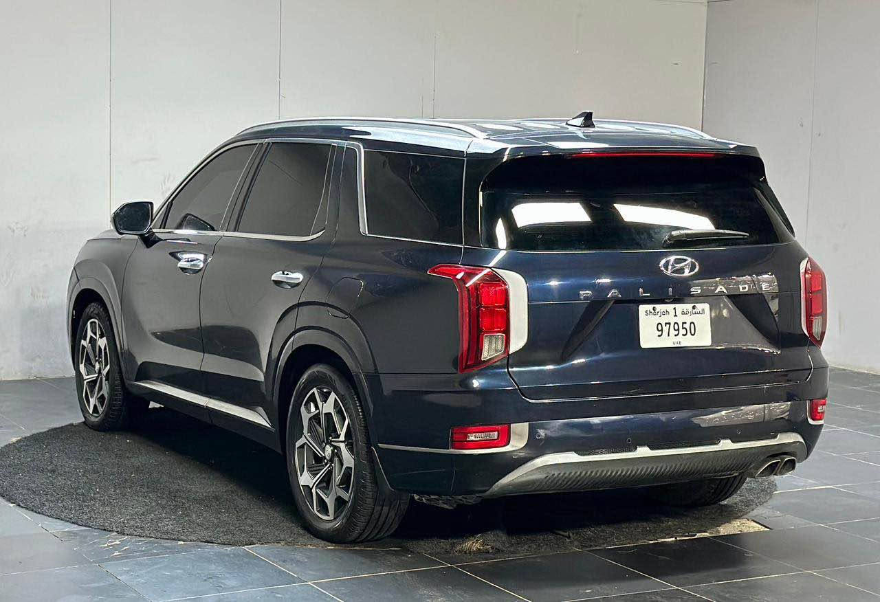 For Sale: Hyundai Palisade Calligraphy
Model 2022
      
                :: With Full Panorama ::

    :: 360 Camera + 5 camera ::

🚙 Engine & Performance
 • 3.8 L V-6 Direct Injection
 • DOHC with VVT (Variable Valve Timing)
 • 291 HP
      • All Air Bags Original 
      •
📊 Mileage
 •  (≈70000. Miles)

✨ Key Features
 • Blind-Spot Monitoring
 • Lane Assist (Lane-Keeping Assist)
 • Auto Park (Automatic Parking Assist)
       :     Push Start /Auto Park Auto Trunk
       :      Cool and heat Seats + Electric Seats 
 • Auto Stop/Start System
       :      360 Camera Total 5 Camera 
 • Reverse (Rear-View) Camera
 • Front & Rear Parking Sensors
 • Front & Rear Radar
 • Large Touchscreen Display (10.25″ HD infotainment)
 • Panoramic Sunroof (VIP double sunroof)
 • Power Liftgate (Auto Trunk)
 • Keyless Entry & Push-Button Start

💺 Interior & Comfort
 • Premium leather seats (heated & ventilated front/rear)
 • 12-speaker premium sound system
 • Integrated navigation & Apple CarPlay/Android Auto

💰 Asking Price
65000

📱 Contact
+971 557382862 (Call/WhatsApp)

⸻ الشارقة, الإمارات العربية المتحدة


**إذا كنت صاحب هذا الإعلان وتريد حذفه لأي سبب، رجاءا أرسل رسالة إلى الدعم الفني**