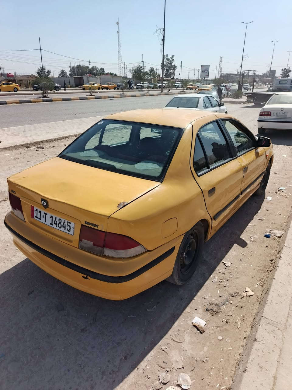 سمند مديل 2010 مصفره هيه وغرمات وصل خط وبحث جوال مكينه وكير بشرط تبريد شغال حداديه نص عمر  تايرات نص عمر رقم بغداد سنوية لغاية 2030 شرط المداور مكان السياره الديوانية قضاء الشامية السعر 26 وبيها مجال حك الجيه ***********
