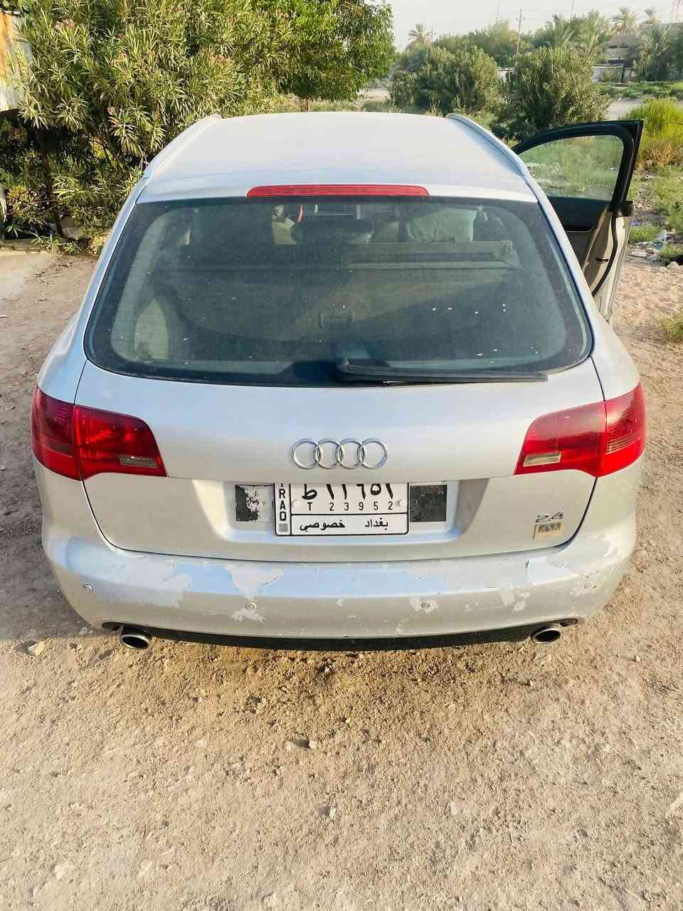 السلام عليكم سيارة اودي A6 2009 للبيع السياره كدامك هذا الكشر مالتة السياره مابيه شي شغاله وبيه مشاكل تجي تجيك وتفحص بيدك السياره ابيعه ع عطلاته  و السعر 80$ وبيه مجال بسيط للشراي العنوان الحله بابل بكرلي قرب فلكه الساعة للتواصل 
***********
