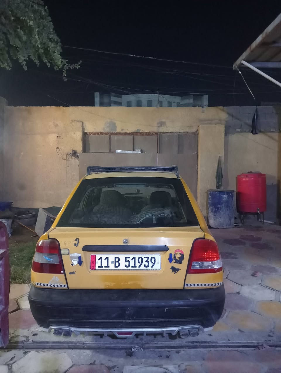 من رخصه المدير المحترم سايبة موديل 11 مكينه كير جدد حاويه  كهربائيات تخم تاير صدر مكفولات مصفره غرامه وهيئه بسمي رقم نكليزي بغداد سنويه صار شهر من طلعتهه السعر 24 وبيهه مجال لطيبين رقم *********** مكاني مدينه الصدر
