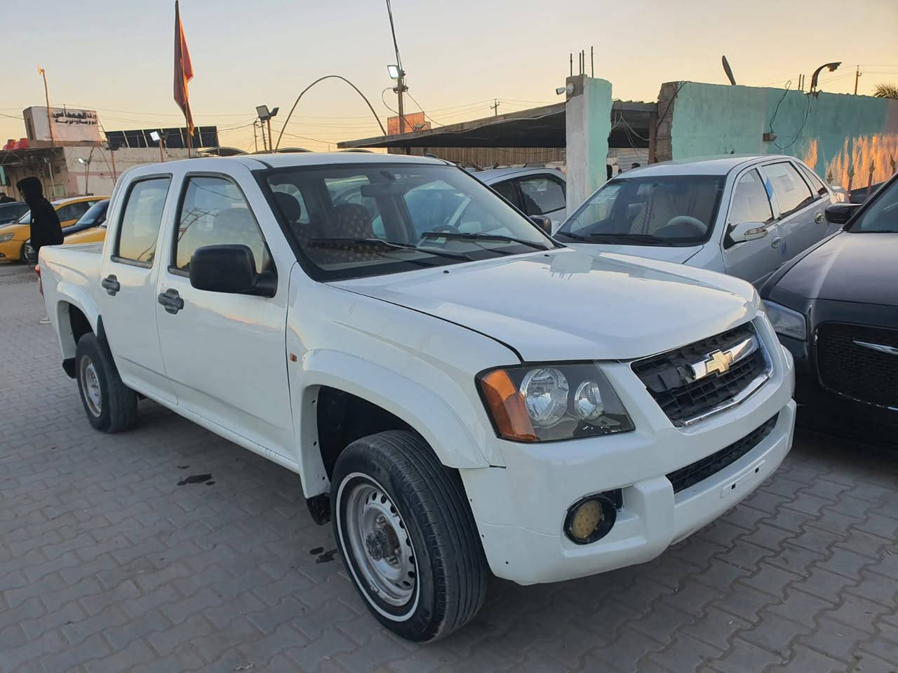 للبيع بيكب كلرادو موديل 2010مزاد النجف  مكفوله من ضربه صبغ حزام الجماليه سعر 55$موجود بلنجف ***********
