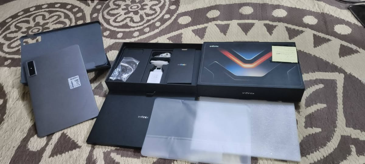 INFINIX XPAD GT (جديد) للبيع
الجهاز عبارة عن ايباد ١٣ آنج اقوى ايباد نزل من الشركة  
أسمه بل عربي  انفنيكس اكسباد جيتي 
مستعمل يومين فقط السعر الأصلي 545 الف دينار عراقي
 "السعر الحالي بعد فتح العلبة 500 الف دينار عراقي مابي أي مجال🔒"
ويوجد توصيل لكامل محافظات العراق سعر التوصيل خمسة 
مكاني النجف كوفة المواصفات مذكورة بل فيديو والصور وعلى الكارتونة 
للاستفسار التواصل معي خاص رجاءً 🥰موجود معه كامل ملحقاته ولكن الكيبورد والقلم منفصلات ولا يأتون معه.


**إذا كنت صاحب هذا الإعلان وتريد حذفه لأي سبب، رجاءا أرسل رسالة إلى الدعم الفني**