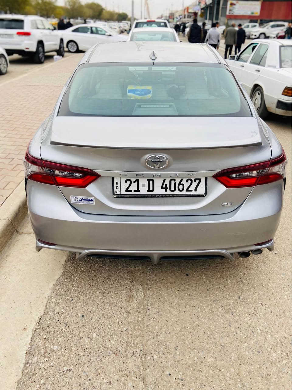 تويوتا كامري se 2022 ضرر كلش بسيط فقط العلامة وجزء بسيط من البونيد ، البونيد مصبوغ فقط السيارة جاهزة بدون اي نقص بيع مستعجل للتفاصيل اكثر *********** Singapore
