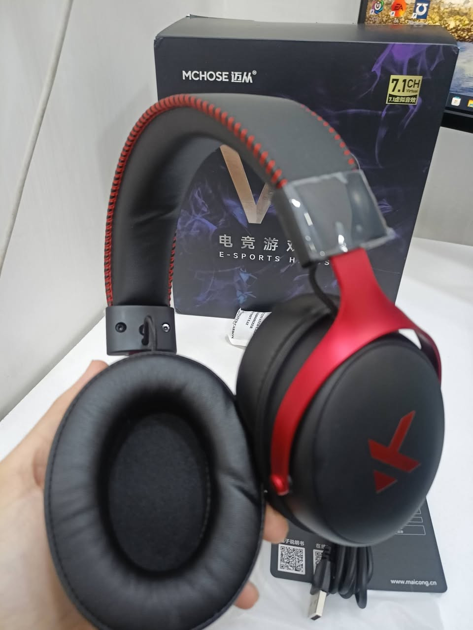 سماعه سماعة
السلام عليكم سماعة Mchose V9 Pro جديدة  واير ليس ( دنكلها تايب سي و يو اس بي يصير ) و بلوتوث و واير بطارية.
.
 عملاقة الشحنه الوحدة تطول 250 ساعة يعني تكفيك شهر تقريبا شحنه وحدة


**إذا كنت صاحب هذا الإعلان وتريد حذفه لأي سبب، رجاءا أرسل رسالة إلى الدعم الفني**