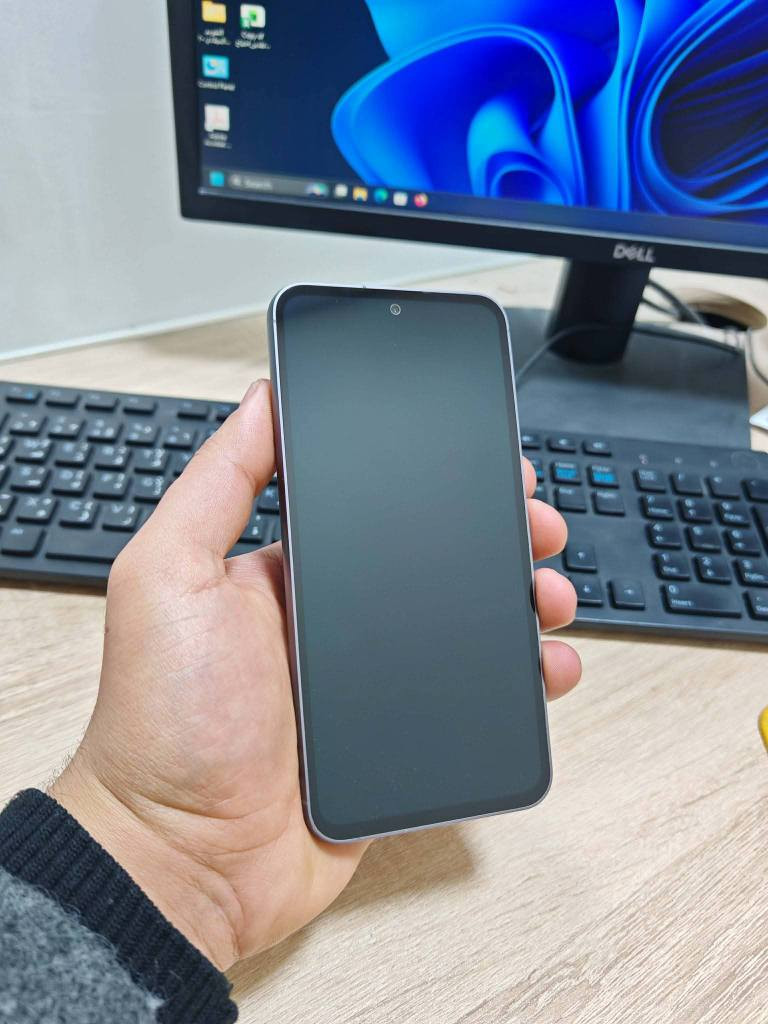 سامسونك s23 Fe 📶  هــاتف *********** 📱
شريحتين شرق اوسط عربي ✔️
يدعم ميزة تسجيل📞 المكالمات 📼 بلادي من الشركة 🫟
للبيع او مراوس مكاني كربلاء السعر 390 الف ⭕️
مكفول شرط الفحص ضمان كرت شاشة عين الفهد 💸
Samsung galaxy S23 FE 5G 
المواصفات 
المعالج: ثماني النواة Exynos 2200 تكنولوجيا 4 نانو
الكاميرا: خلفية ثلاثية 50+8+12 م.ب. / امامية 10 م.ب.
الشاشة: 6.4 بوصة بدقة 
البطارية: 4500 مللي أمبير كربلاء, العراق
